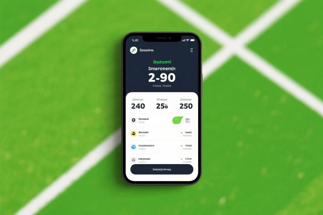 雷速体育APP界面示意